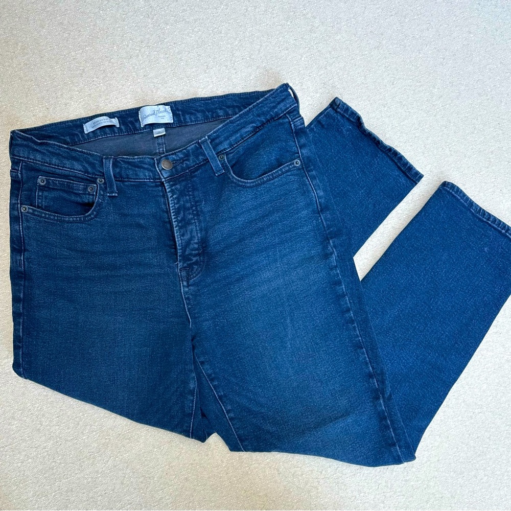 Universal Thread Mid-Rise 80's Slim Fit Denim Jeans Dark Wash Target 12 32
